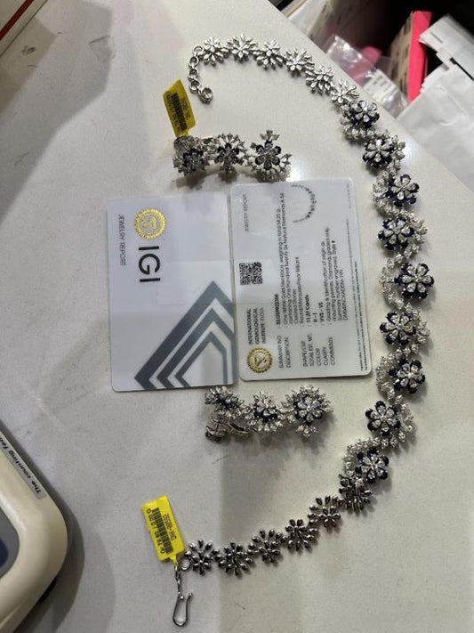 DIAMOND-NECKLACE,18K (DNK-00592)