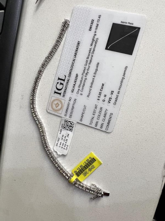 DIAMOND-BRACELE,18K (DBRC-00492)