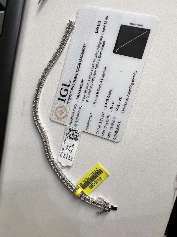 DIAMOND-BRACELE,18K (DBRC-00492)