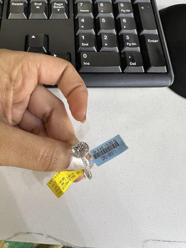 DIAMOND-RING,14K (DRG-00971)