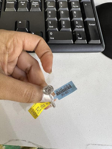 DIAMOND-RING,14K (DRG-00971)