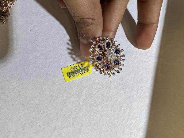 DIAMOND-RING,14K (DRG-00957)