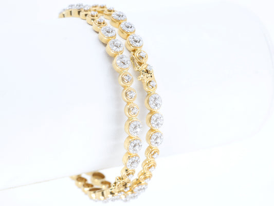 DIAMOND-BANGLES,18K (DBG-00006)
