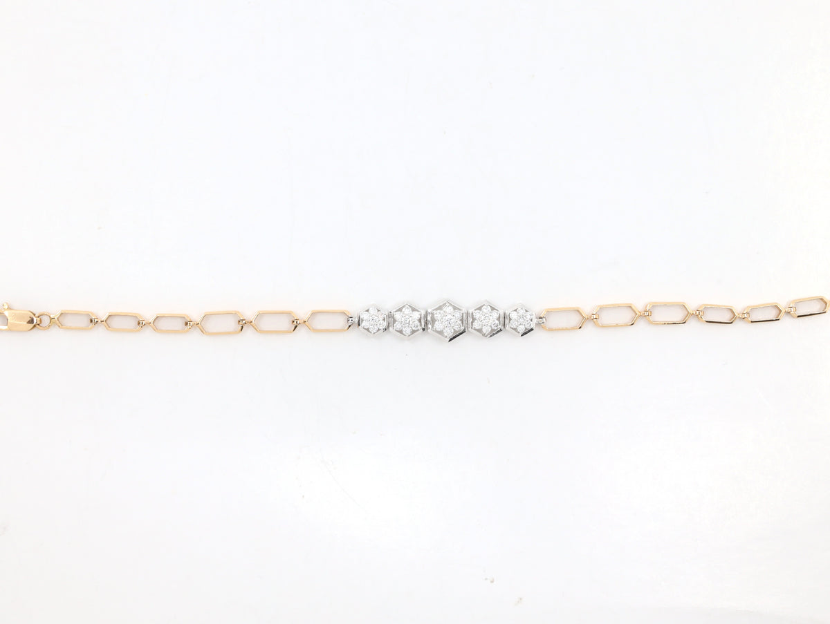 DIAMOND-BRACELE,18K (DBRC-00357)