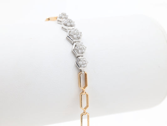 DIAMOND-BRACELE,18K (DBRC-00357)