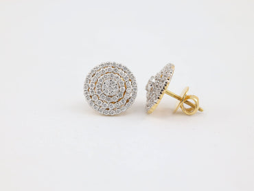 DIAMOND-EAR TOPS,18K (DET-00002)
