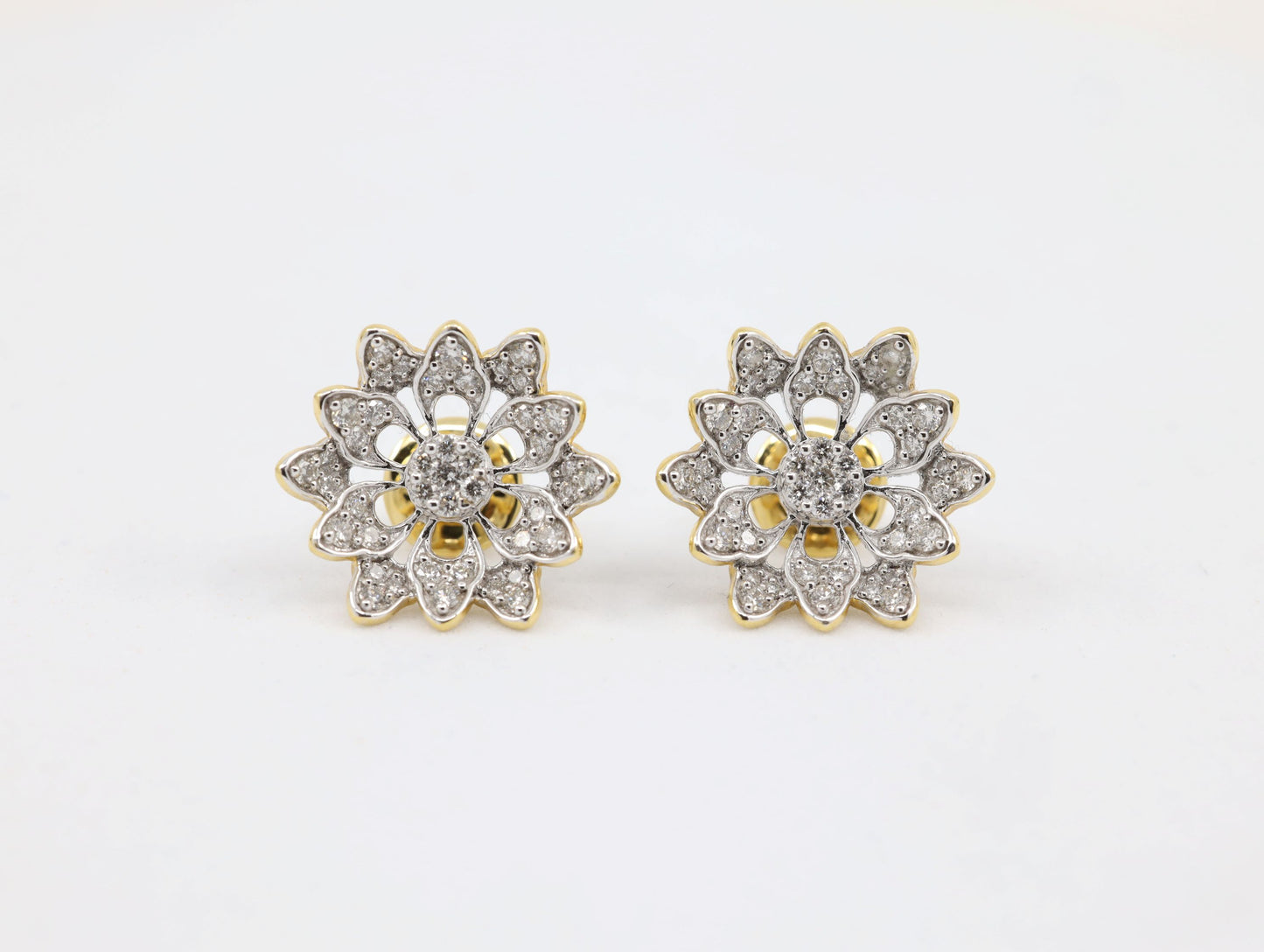 DIAMOND-EAR TOPS,18K (DET-00005)