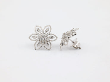 DIAMOND-EAR TOPS,18K (DET-00016)