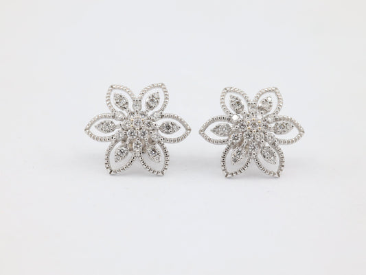 DIAMOND-EAR TOPS,18K (DET-00016)