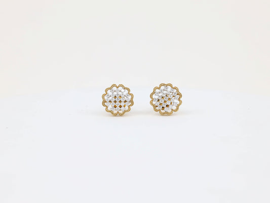DIAMOND-EAR TOPS,18K (DET-00083)