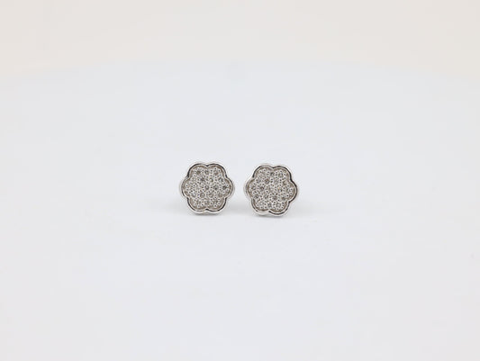DIAMOND-EAR TOPS,18K (DET-00167)