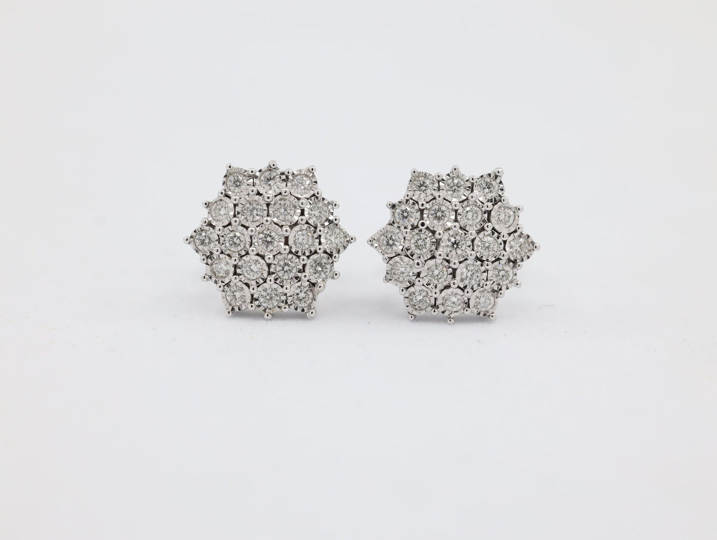 DIAMOND-EAR TOPS,18K (DET-00179)