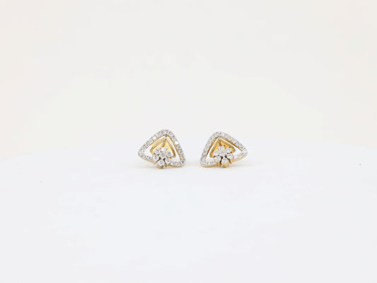 DIAMOND-EAR TOPS,18K (DET-00362)
