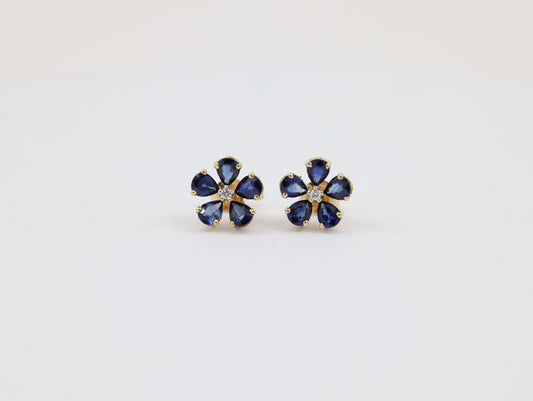 DIAMOND-EAR TOPS,14K (DET-00416)