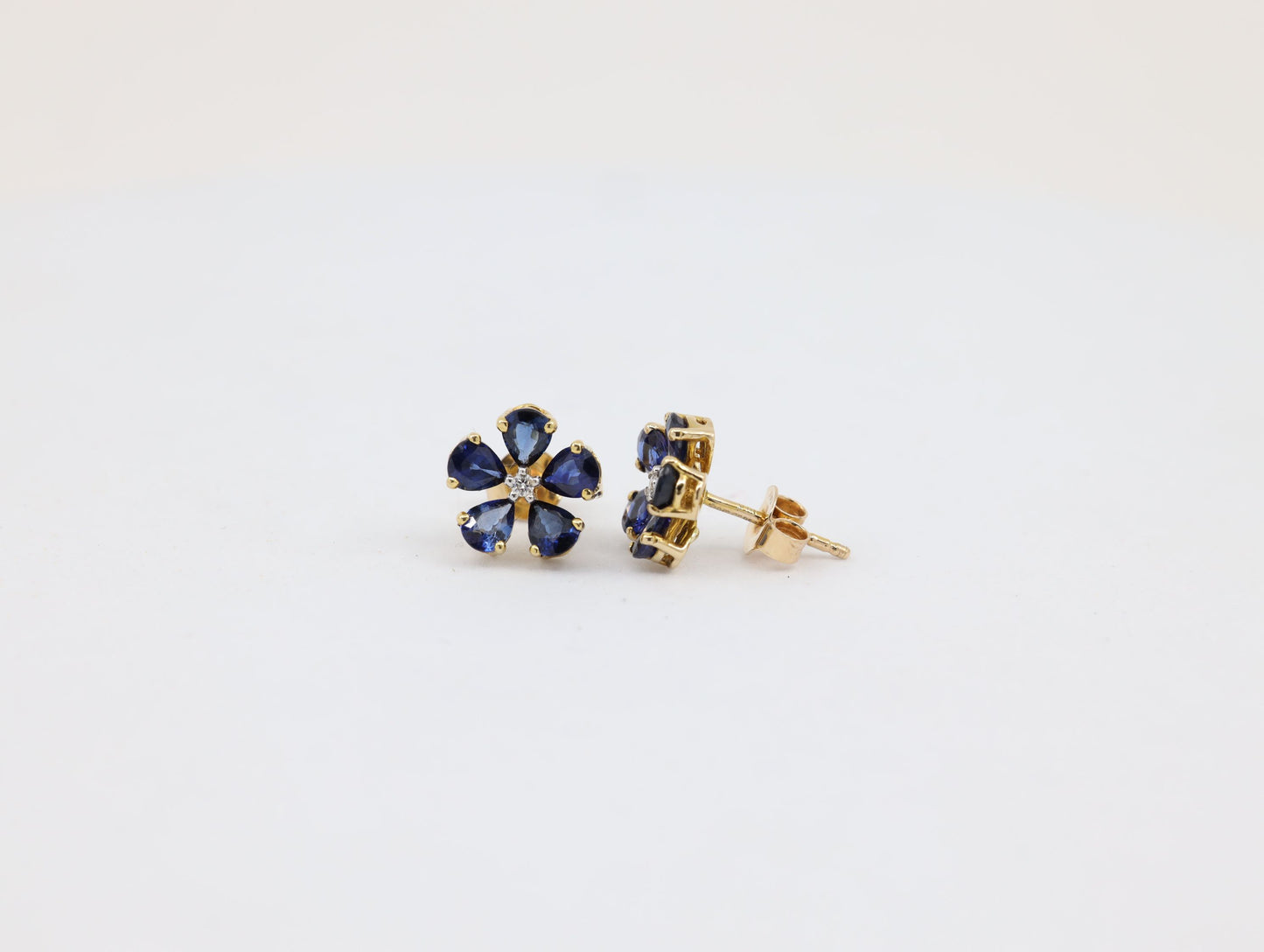 DIAMOND-EAR TOPS,14K (DET-00416)