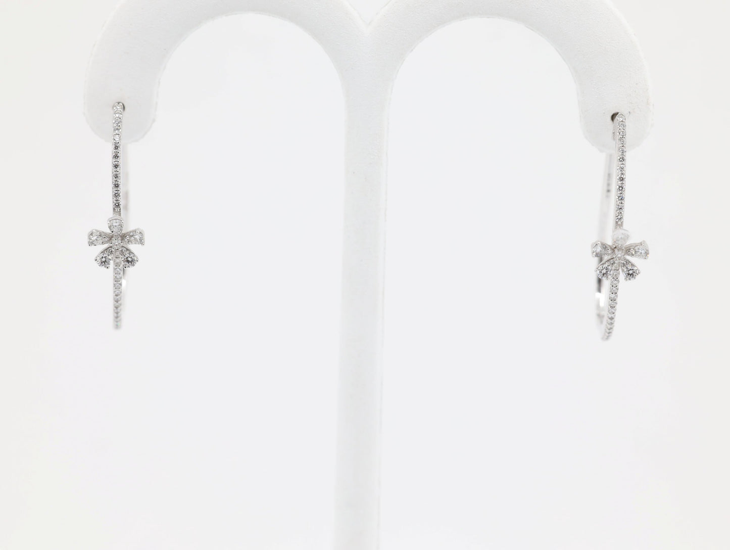 DIAMOND-EAR TOPS,18K (DET-00609)