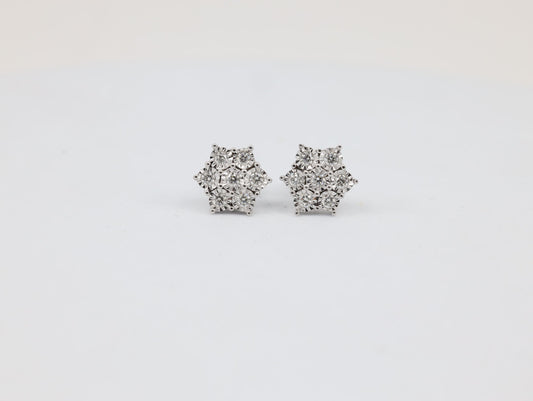 DIAMOND-EAR TOPS,14K (DET-00874)