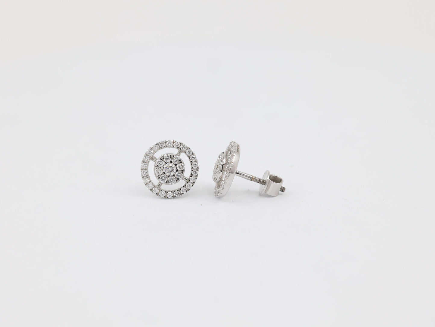 DIAMOND-EAR TOPS,18K (DET-00917)