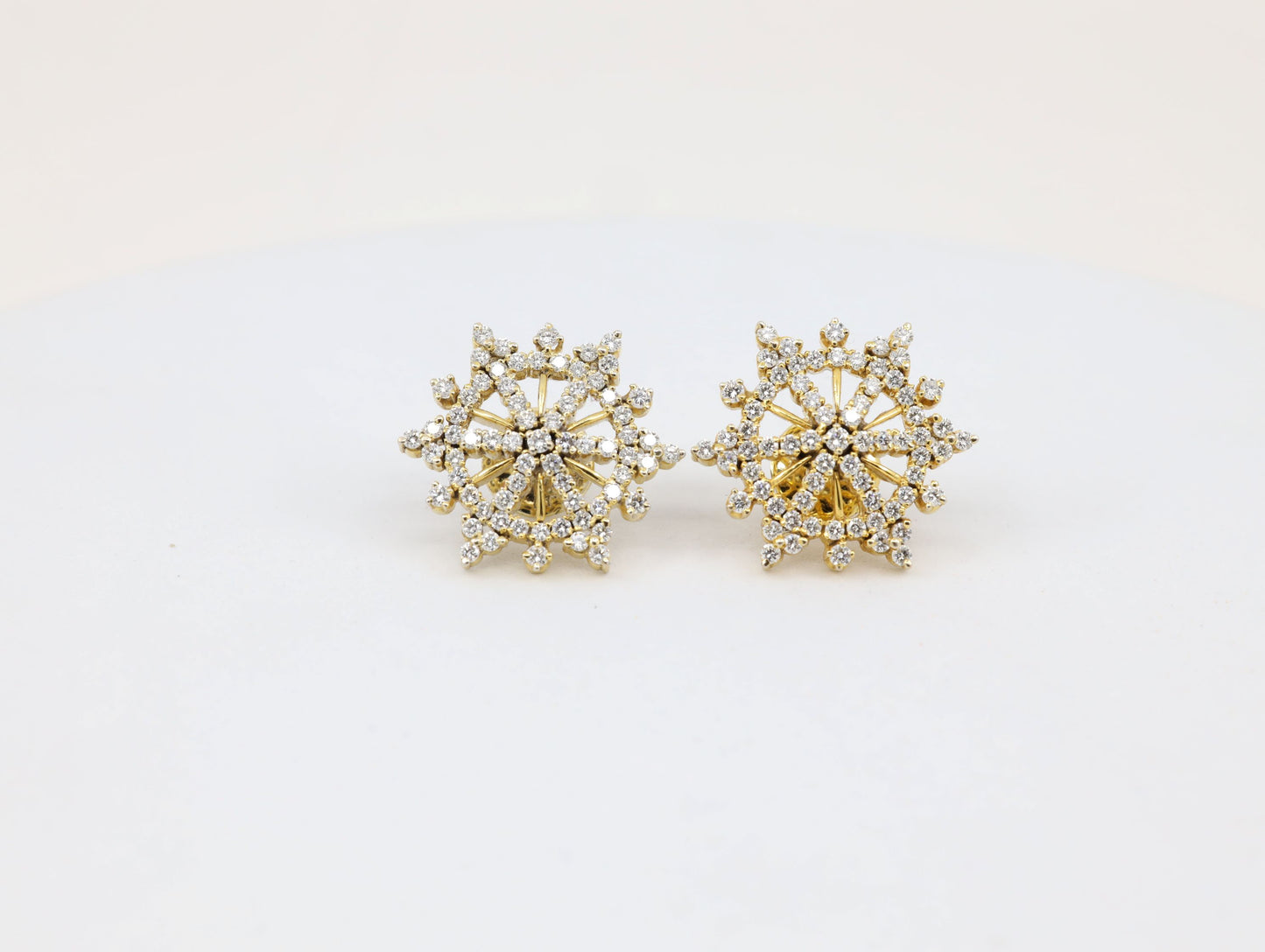 DIAMOND-EAR TOPS,18K (DET-00925)