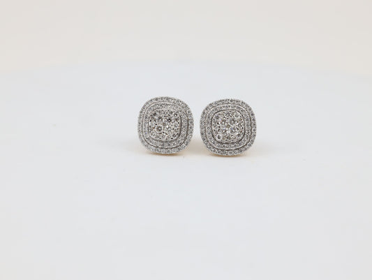 DIAMOND-EAR TOPS,18K (DET-00951)