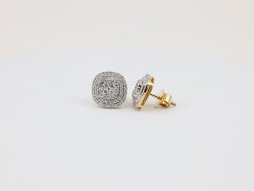 DIAMOND-EAR TOPS,18K (DET-00951)