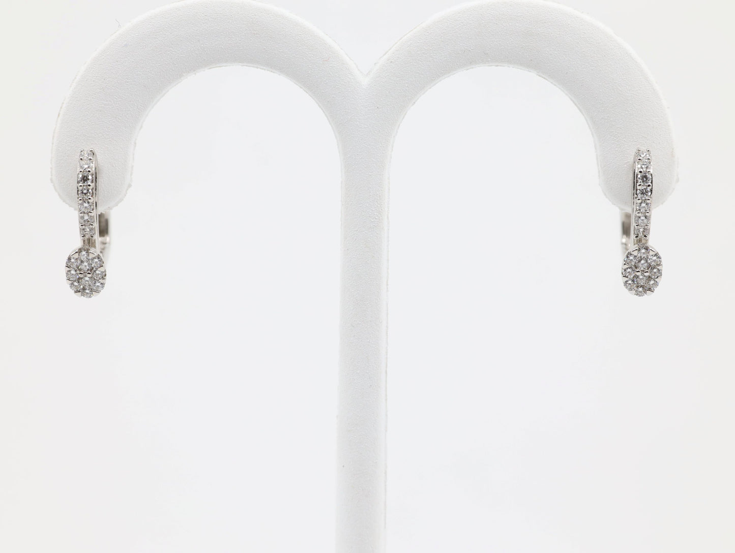 DIAMOND-EAR TOPS,18K (DET-00970)