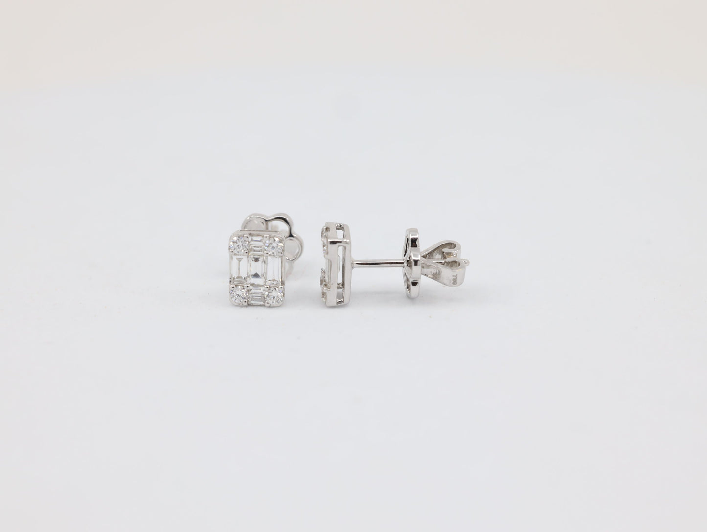 DIAMOND-EAR TOP,18K (DET-10030)