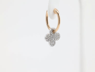 DIAMOND-EAR TOP,18K (DET-10032)