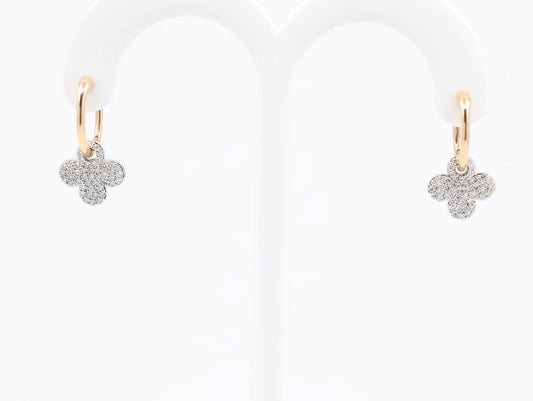 DIAMOND-EAR TOP,18K (DET-10032)