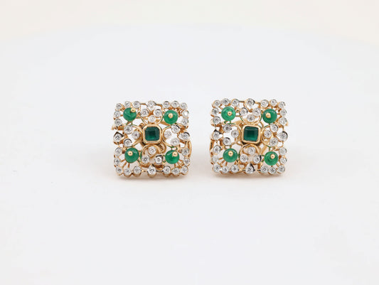 DIAMOND-EAR TOP 18K (DET-10037)