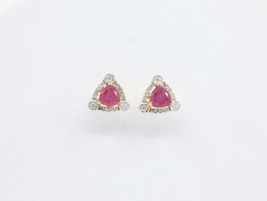 DIAMOND-EAR TOP 18K (DET-10104)
