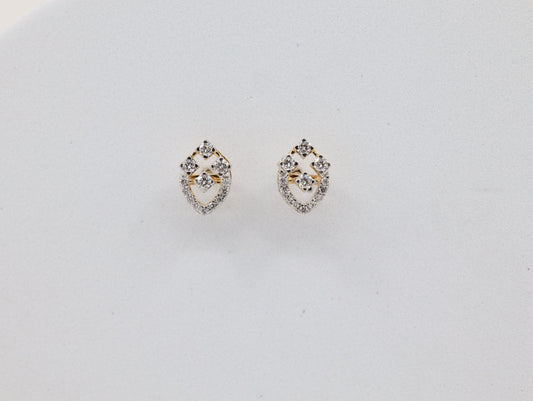 DIAMOND-EAR TOP 18K (DET-10126)