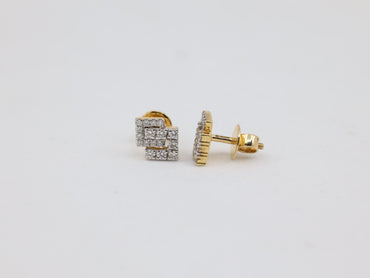 DIAMOND-EAR TOP 18K (DET-10138)