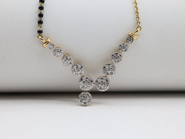 DIAMOND-MANGAL SUTRA,18K (DMS-00230)