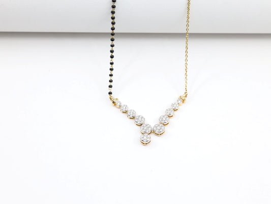 DIAMOND-MANGAL SUTRA,18K (DMS-00230)