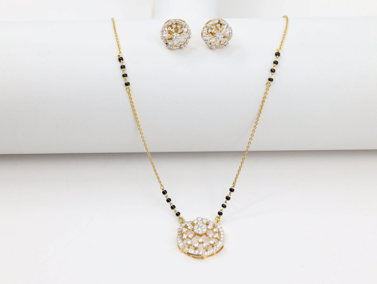DIAMOND-MANGAL SUTRA,18K (DMS-00340)