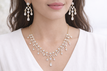 DIAMOND-NECKLACE,18K (DNK-00264)