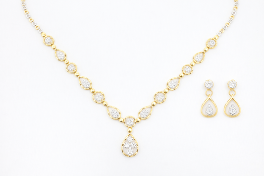 DIAMOND-NECKLACE,18K (DNK-00542)