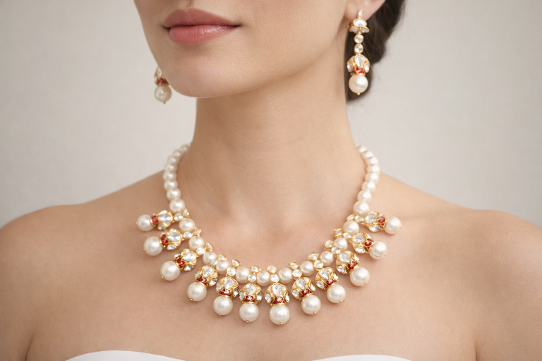 DIAMOND-NECKLACE,18K (DNK-00644)