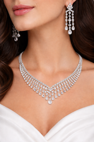 DIAMOND-NECKLAC 18K (DNK-10036)