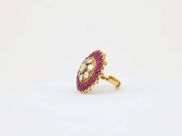 DIAMOND-RING,18K (DRG-00138)