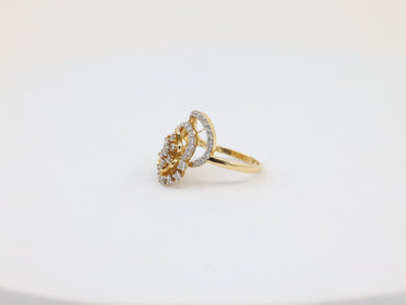 DIAMOND-RING,14K (DRG-00178)
