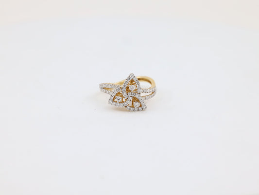 DIAMOND-RING,18K (DRG-00745)