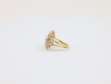 DIAMOND-RING,18K (DRG-00902)