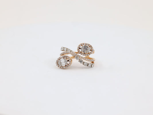 DIAMOND-RING,14K (DRG-00958)