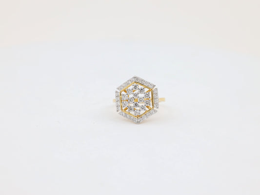 DIAMOND-RING,18K (DRG-01036)