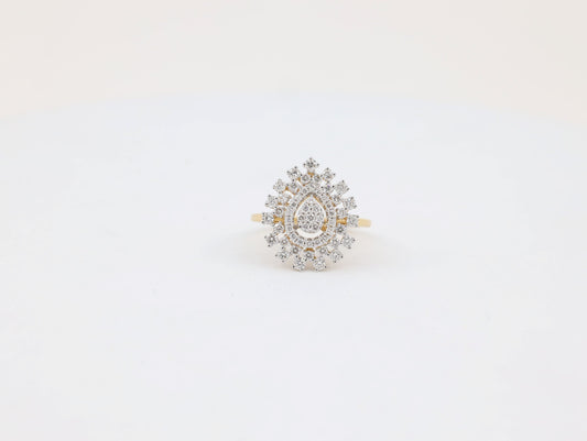 DIAMOND-RING,18K (DRG-01042)