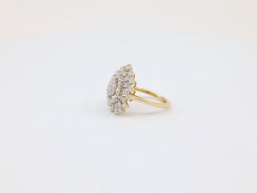DIAMOND-RING,18K (DRG-01042)
