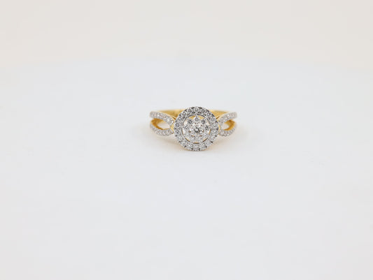 DIAMOND-RING,18K (DRG-01047)