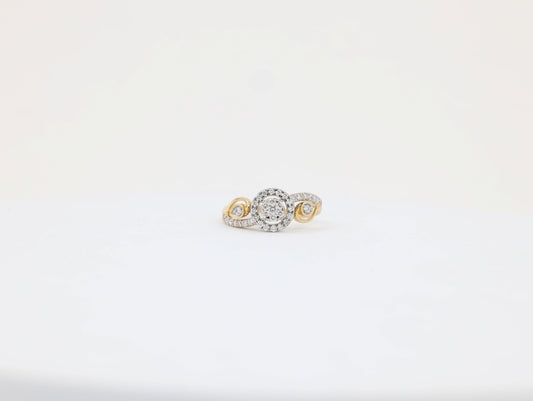 DIAMOND-RING,18K (DRG-01091)